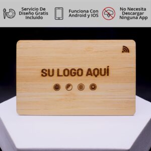 Smart Cards de Bambú en corte Lasér 🔥🪪