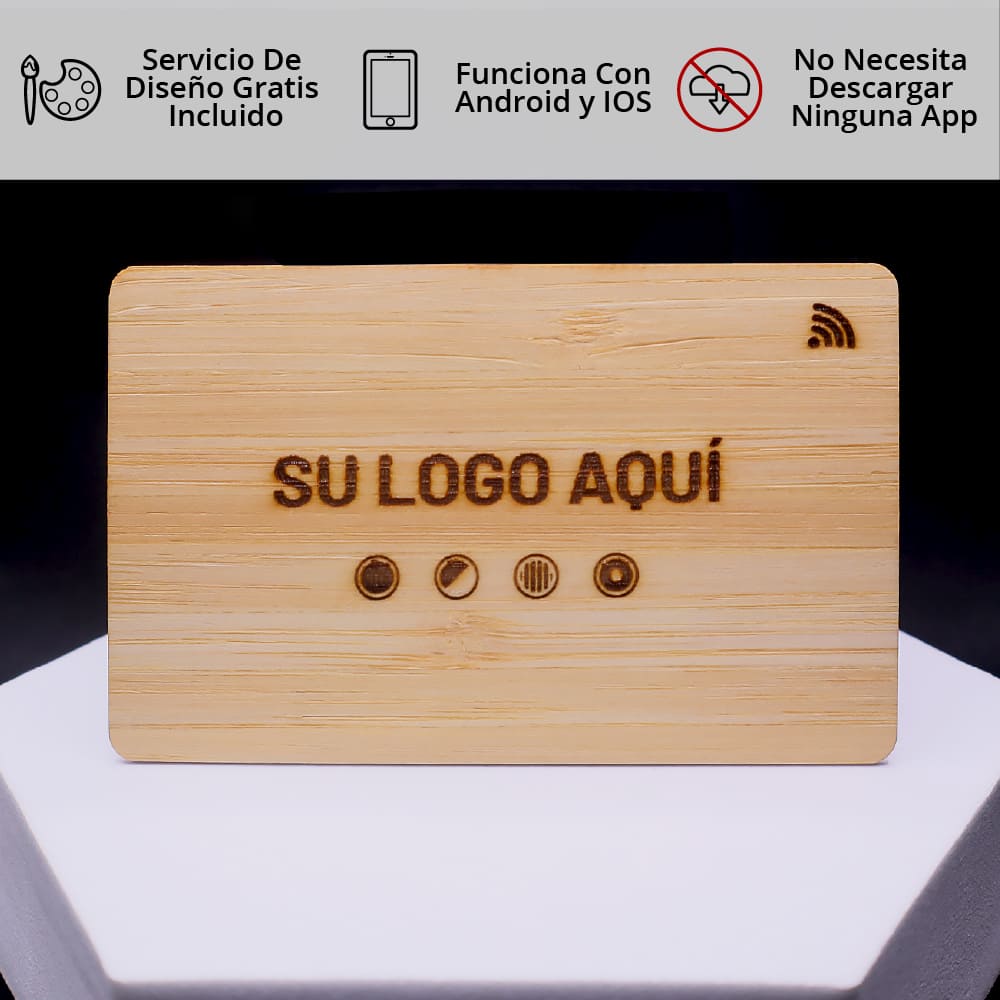 Smart Cards de Bambú en corte Lasér 🔥🪪